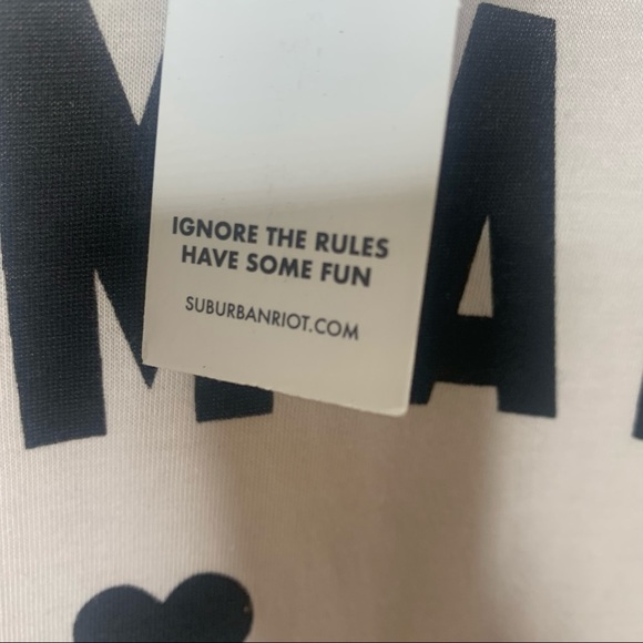 SUB URBAN RIOT Human Kind Boyfriend Long Sleeve Tee - Picture 4 of 11